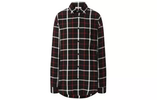 Рубашка женская черная Balenciaga