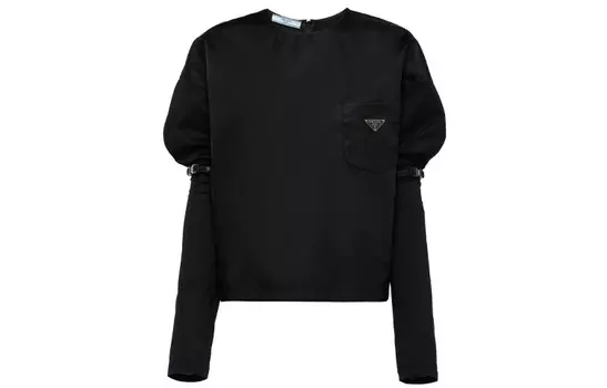 Рубашка женская черная Prada
