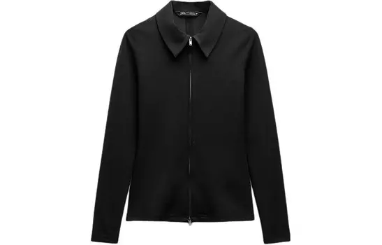 Рубашка женская черная Zara