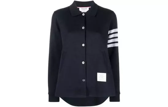 Рубашка женская, цвет морской волны THOM BROWNE, Marine Blue