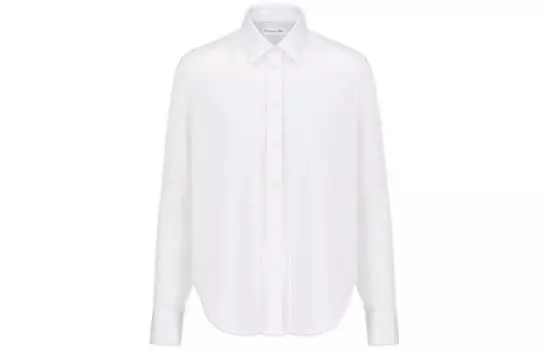 Рубашка женская Dior классическая, белый