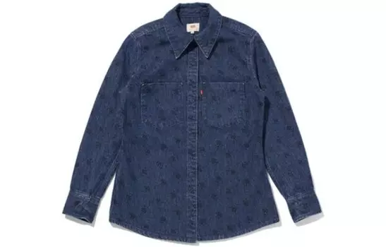 Рубашка женская джинсовая синяя Levi’S