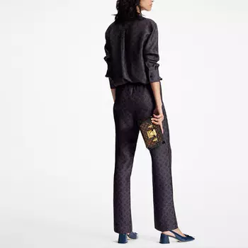 Рубашка женская фиолетовая Louis Vuitton