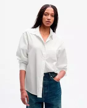 Рубашка женская Gap, белый