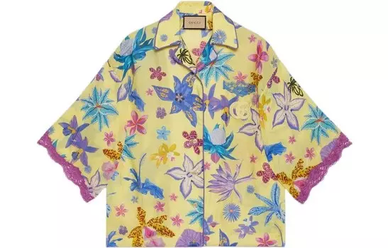 Рубашка женская Gucci, желтый