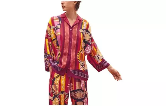 Рубашка женская Hermes, красный