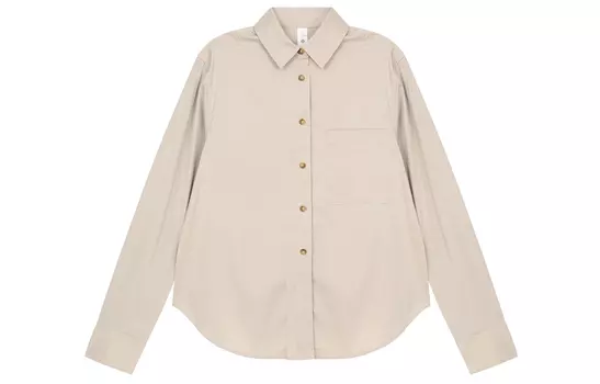 Рубашка женская из хлопковой смеси Lululemon, Vitamin Powder/VITP