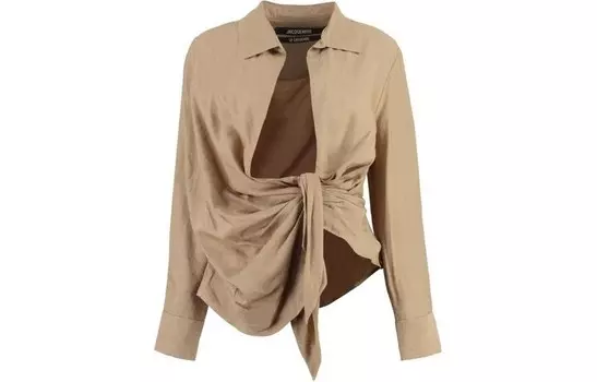 Рубашка женская Jacquemus, хаки