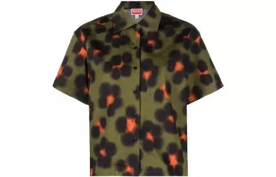 Рубашка женская Kenzo, зеленый