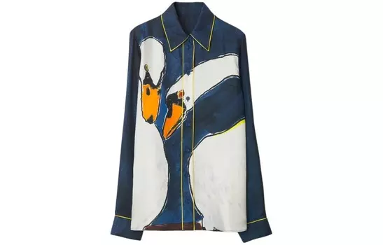 Рубашка женская Knight Blue Burberry