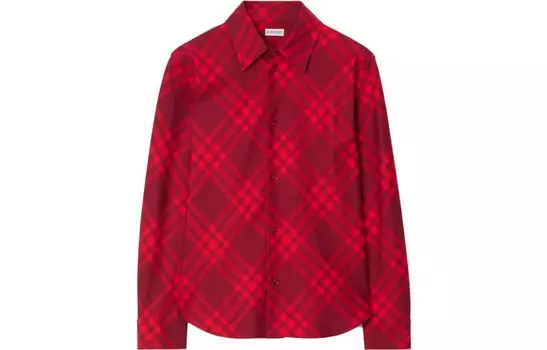 Рубашка женская красная Burberry