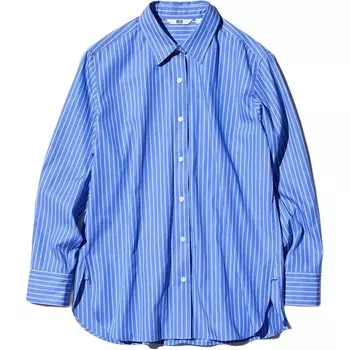 Рубашка женская Lake Blue Uniqlo