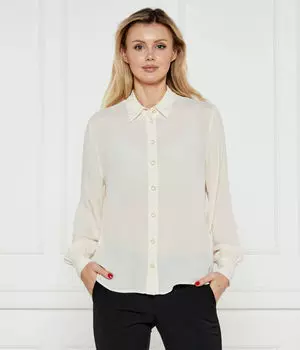 Рубашка женская Liu Jo полупрозрачная, бежевый