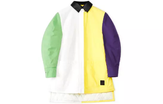 Рубашка женская Loewe, белый / желтый