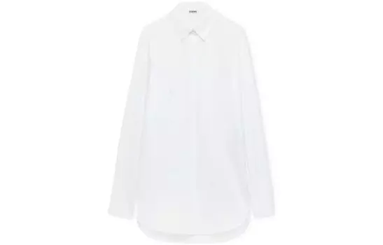 Рубашка женская Loewe удлиненная, белый