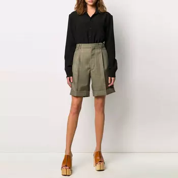 Рубашка женская Maison Margiela на пуговицах, черный