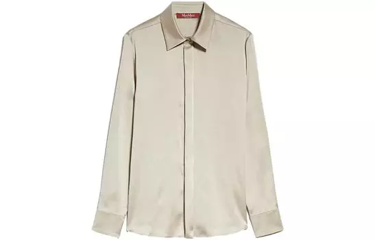 Рубашка женская MaxMara, Light Umber