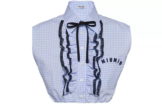 Рубашка женская Miu Miu, небесно-голубой