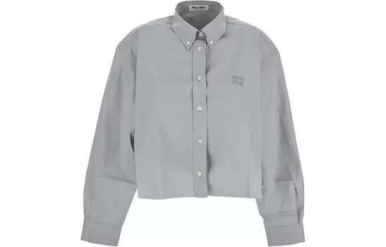 Рубашка женская Miu Miu, серый