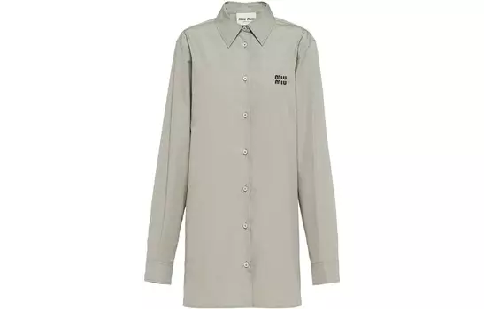 Рубашка женская Miu Miu, серый
