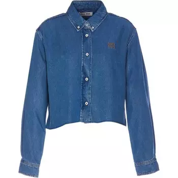 Рубашка женская Miu Miu, синий