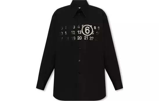 Рубашка женская Mm6 Maison Margiela, черный