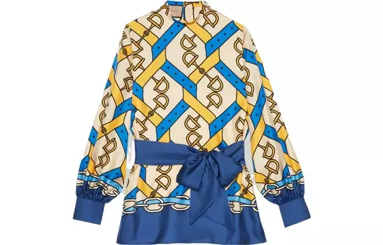Рубашка женская многоцветная Gucci