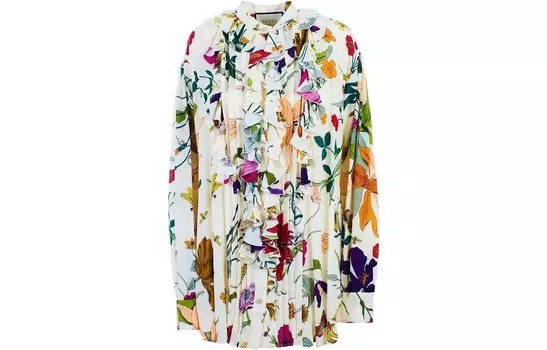 Рубашка женская многоцветная Gucci