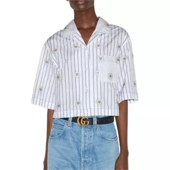 Рубашка женская многоцветная Gucci