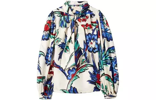 Рубашка женская многоцветная TORY BURCH, мультиколор