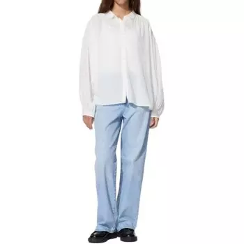 Рубашка женская молочно-белая Uniqlo