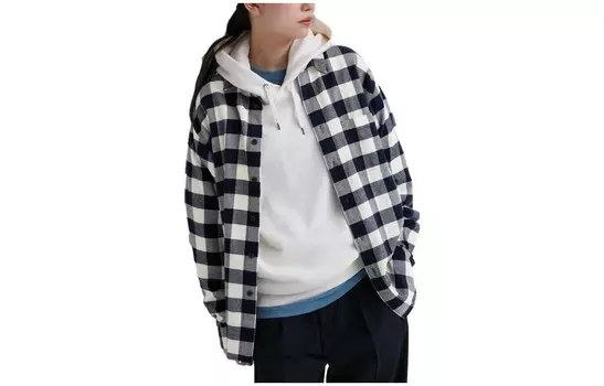 Рубашка женская молочно-белая Uniqlo