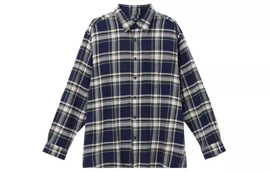 Рубашка женская Морской синий Uniqlo, цвет Sea Blue