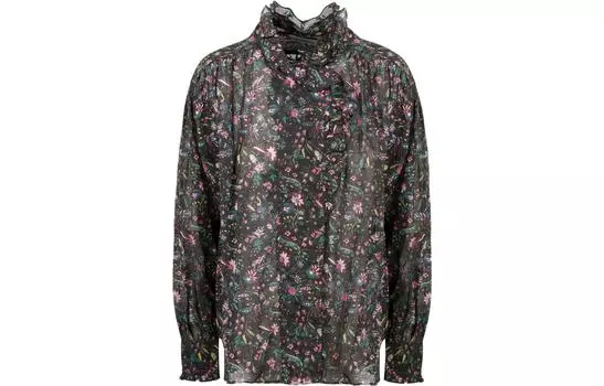 Рубашка женская разноцветные ISABEL MARANT, мультиколор