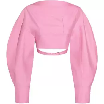 Рубашка женская РОЗОВАЯ/Розовая Jacquemus