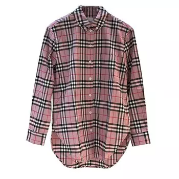Рубашка женская розовая Burberry, розовый