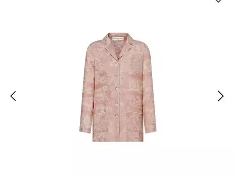 Рубашка женская розовая Dior