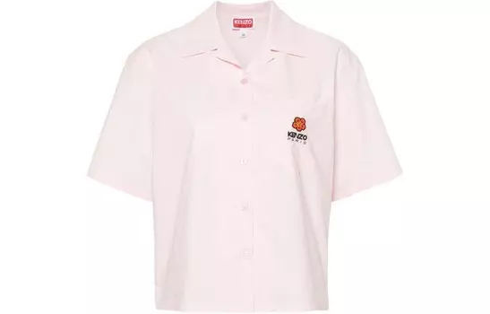 Рубашка женская розовая Kenzo