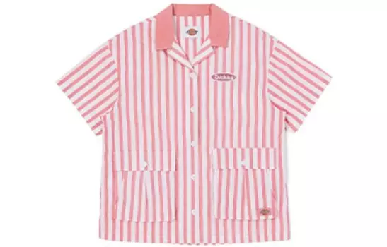 Рубашка женская розово-розовая Dickies