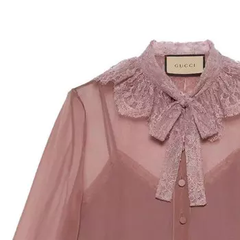 Рубашка женская Russet Red Gucci