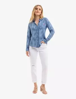 Рубашка женская с принтом U.S. Polo Assn.,