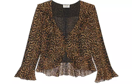 Рубашка женская Saint Laurent, черный