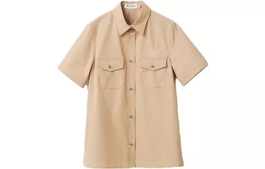 Рубашка женская серая Ropes MIU MIU, Gray Ropes