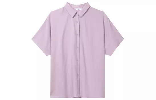 Рубашка женская Serene Sapphire Flora Uniqlo