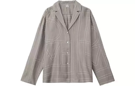 Рубашка женская серые TOTEME, серый