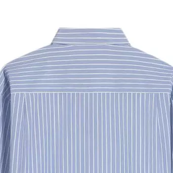 Рубашка женская синяя Celine