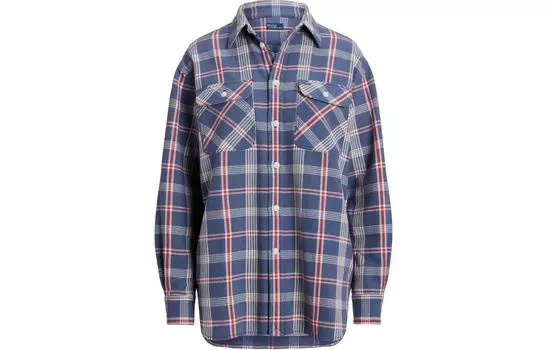 Рубашка женская SS24, цвет морской волны Polo Ralph Lauren, Marine Blue