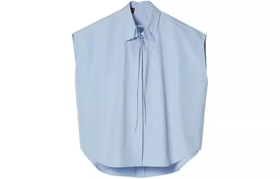 Рубашка женская светло-голубая Gucci