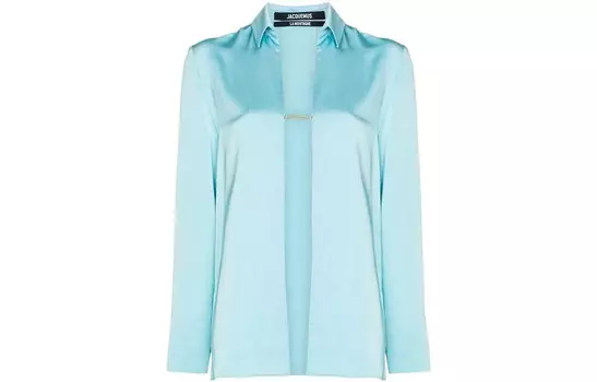 Рубашка женская светло-голубая Jacquemus