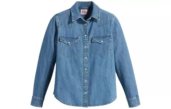 Рубашка женская светло-голубая Levi’S